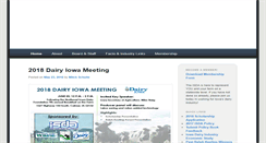Desktop Screenshot of iowadairy.org